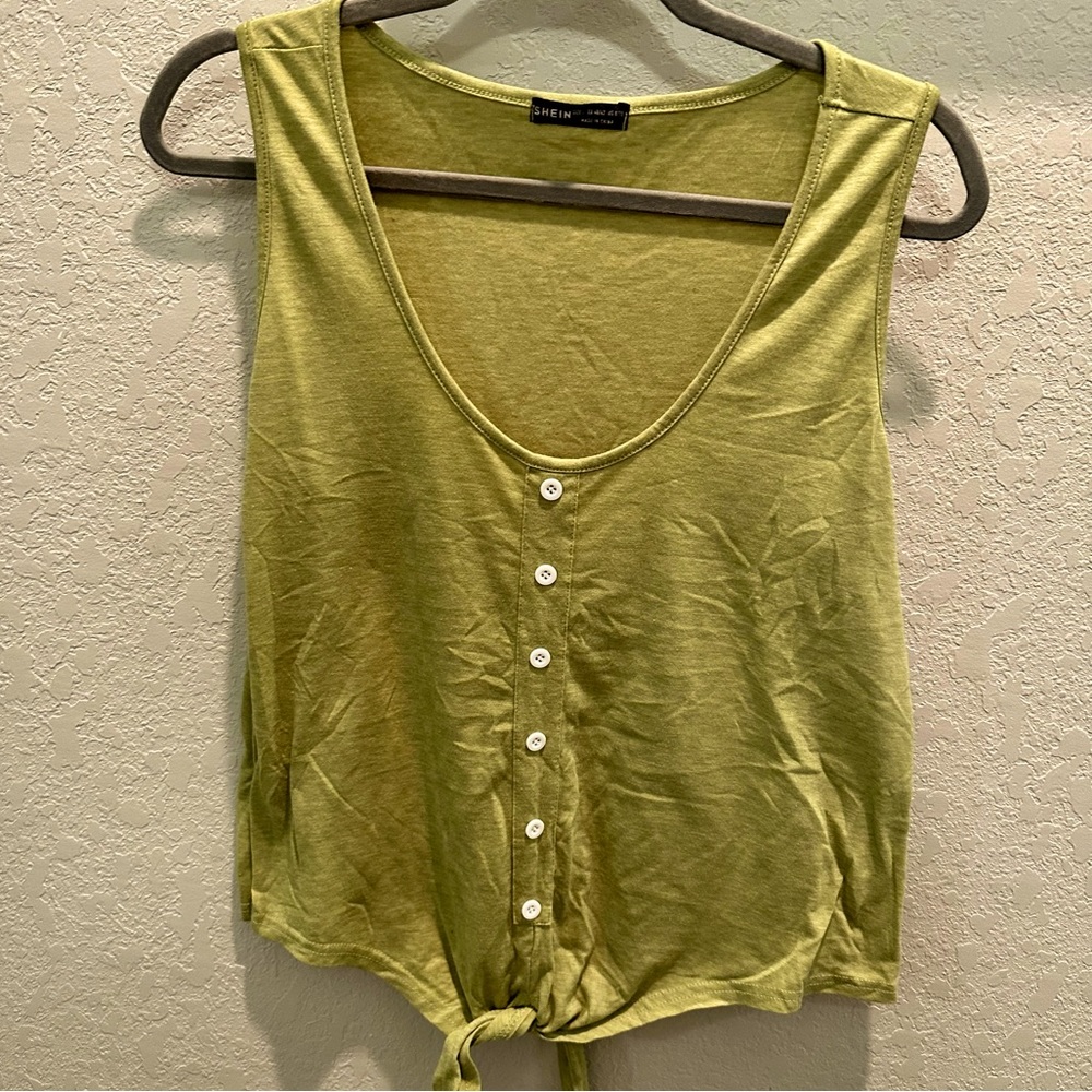 Green Tank Top